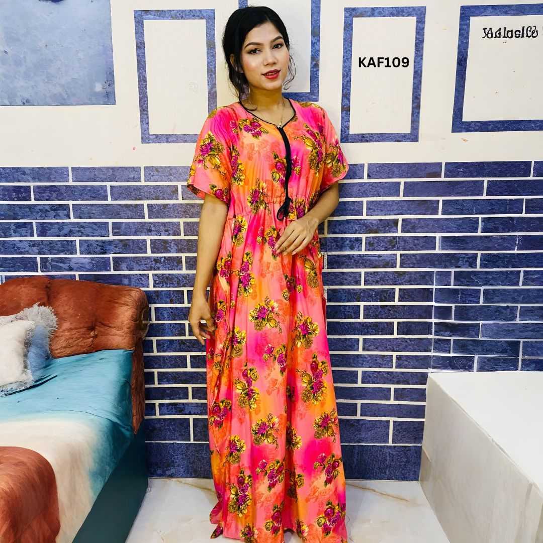 China,Linen,Kaftan,Maxi