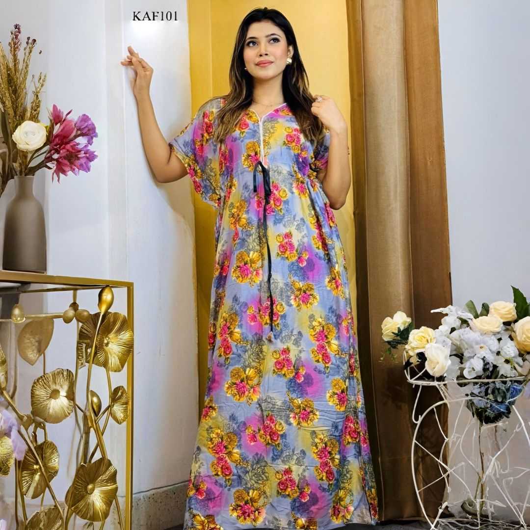 China,Linen,Kaftan,Maxi