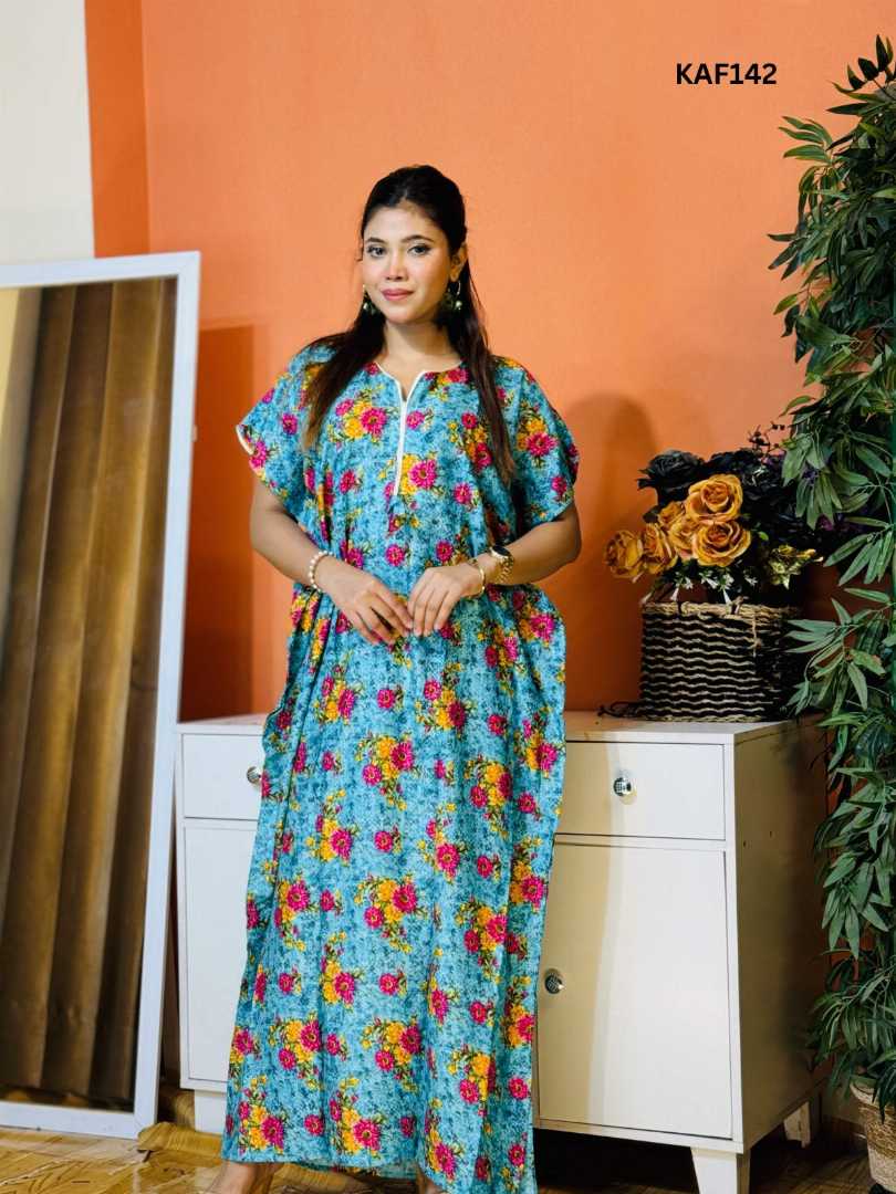 China,Linen,Long,Kaftan,Maxi,-,2Pcs,Combo,Pack