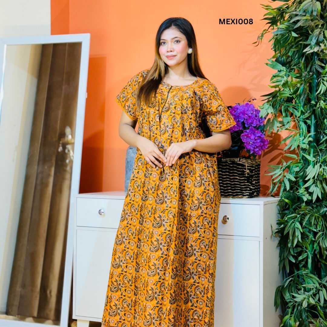 Nokshi,Print,Cotton,Maxi,MEXI011