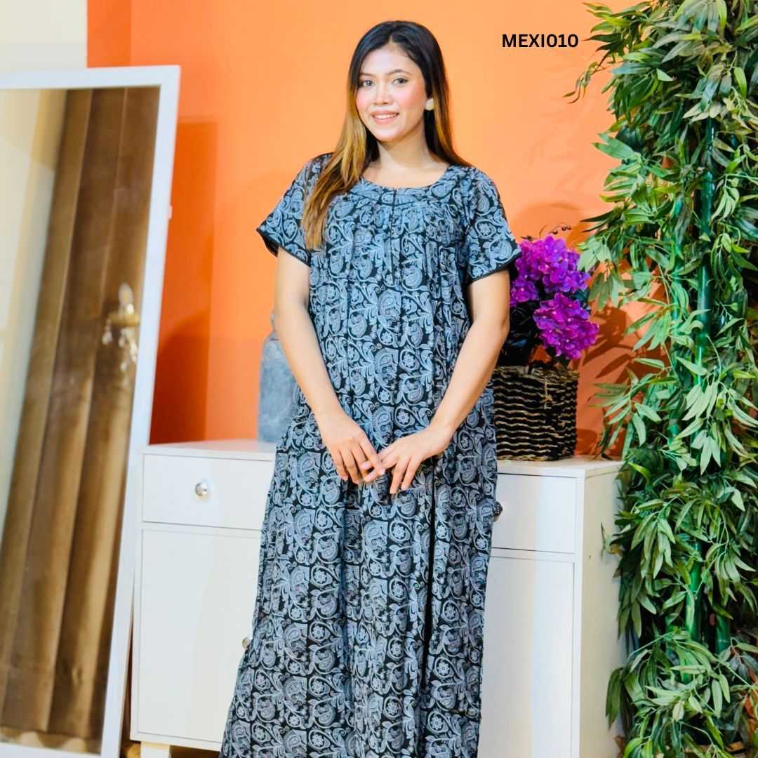 Nokshi,Print,Cotton,Maxi,MEXI011