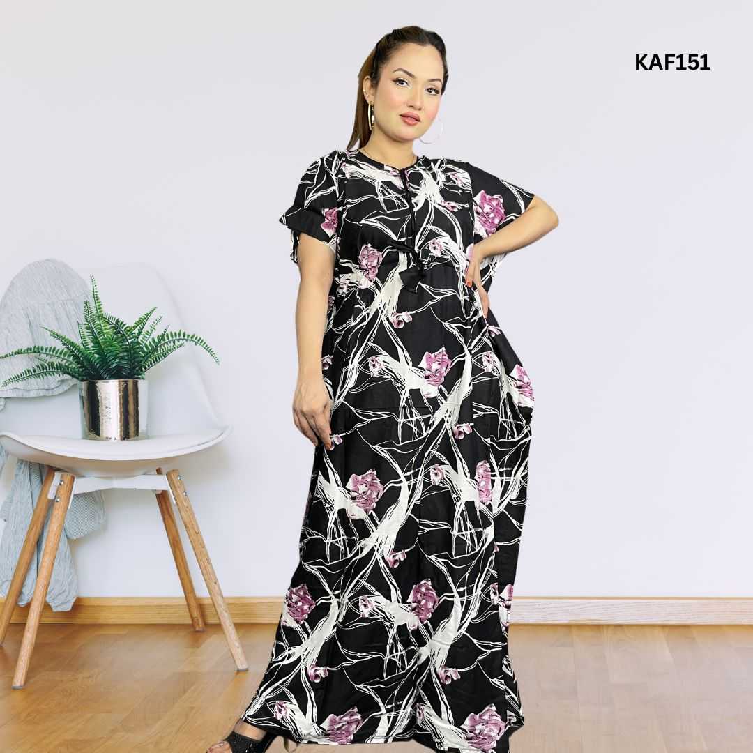 China,Linen,Long,Kaftan,Maxi,-,2Pcs,Combo,Pack