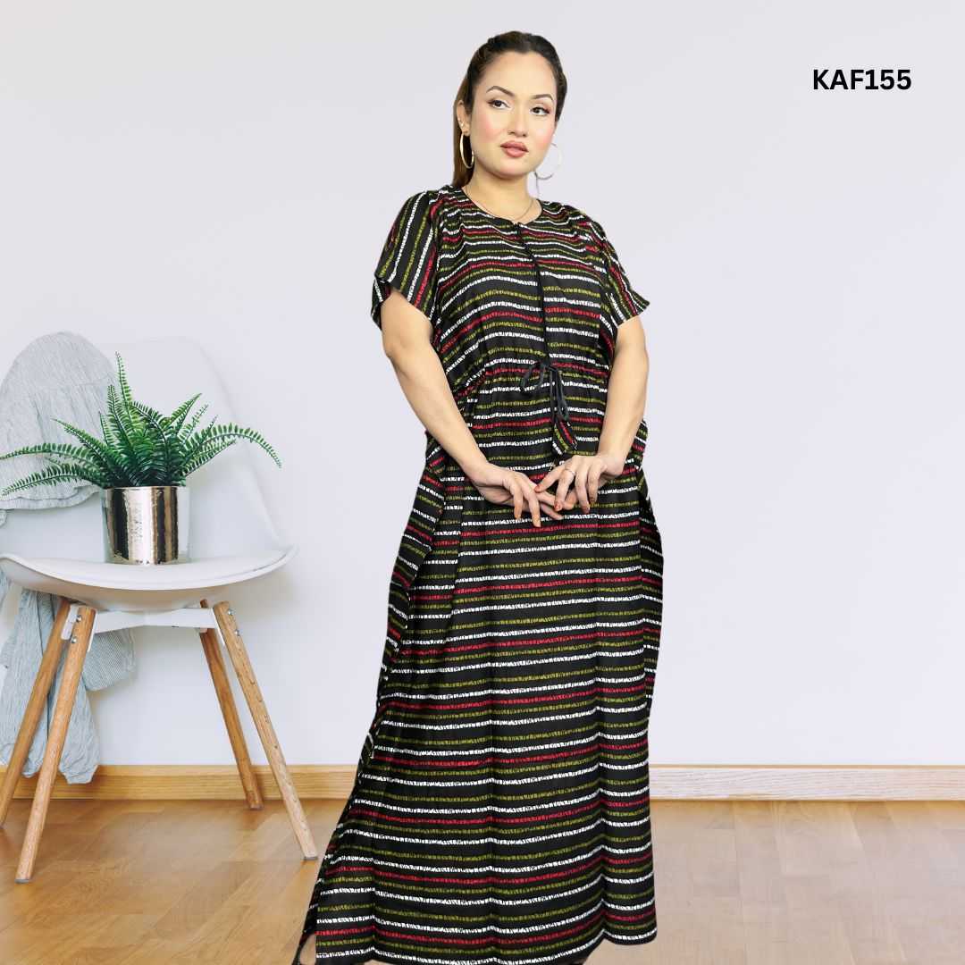 China,Linen,Long,Kaftan,Maxi,2Pcs,Combo,Pack