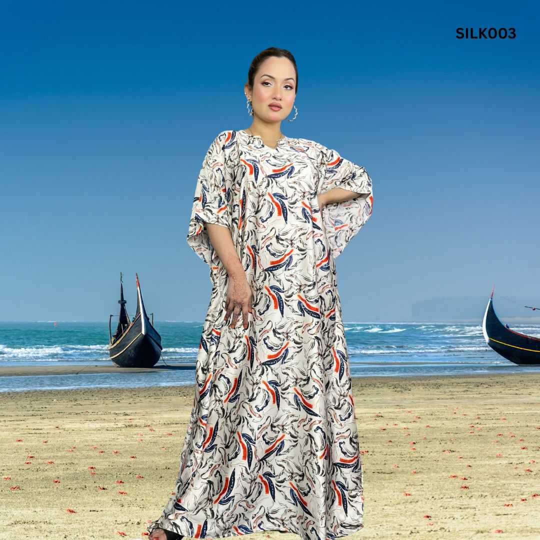 China,Linen,Long,Kaftan,Maxi,2Pcs,Combo,Pack