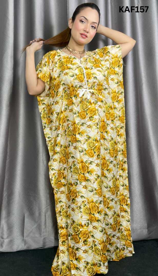 China,Linen,Long,Kaftan,Maxi,2Pcs,Combo,Pack