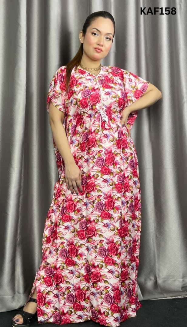 China,Linen,Long,Kaftan,Maxi,2Pcs,Combo,Pack