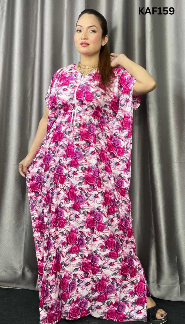 China,Linen,Long,Kaftan,Maxi,2Pcs,Combo,Pack