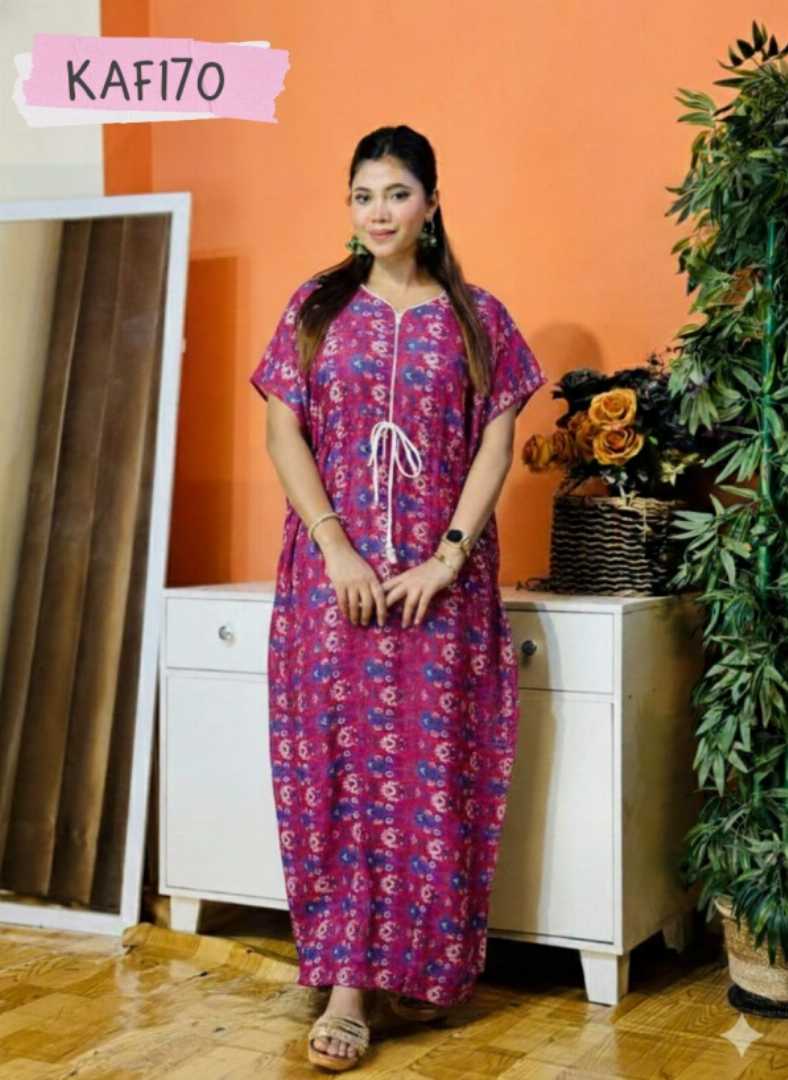 Linen,Cotton,Print,Mexi,Maxi, Sleepwear