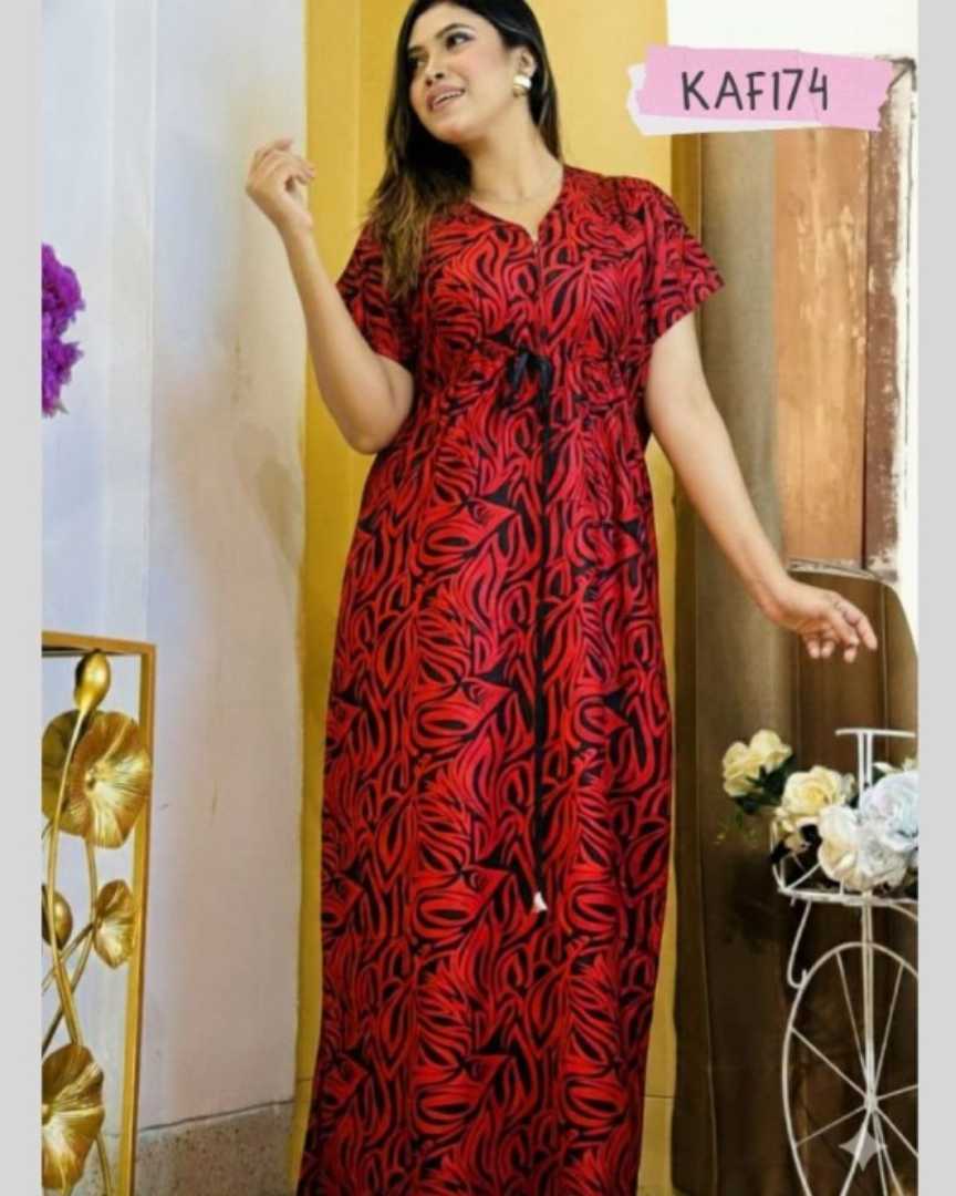 Linen,Cotton,Print,Mexi,Maxi, Sleepwear