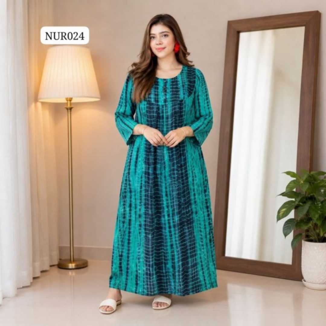 nursing maxi bangladesh, feeding chain maxi dress, breastfeeding dress bd, cotton nursing maxi, tukree nursing wear, maternity maxi dress