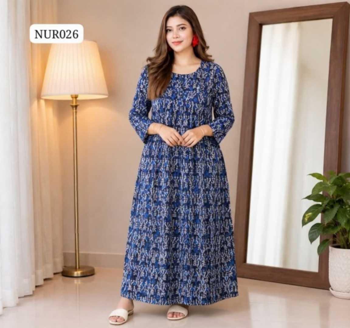 nursing maxi three quarter sleeve,feeding chain dress bd,breastfeeding maxi cotton,tukree nursing wear,maternity dress bangladesh